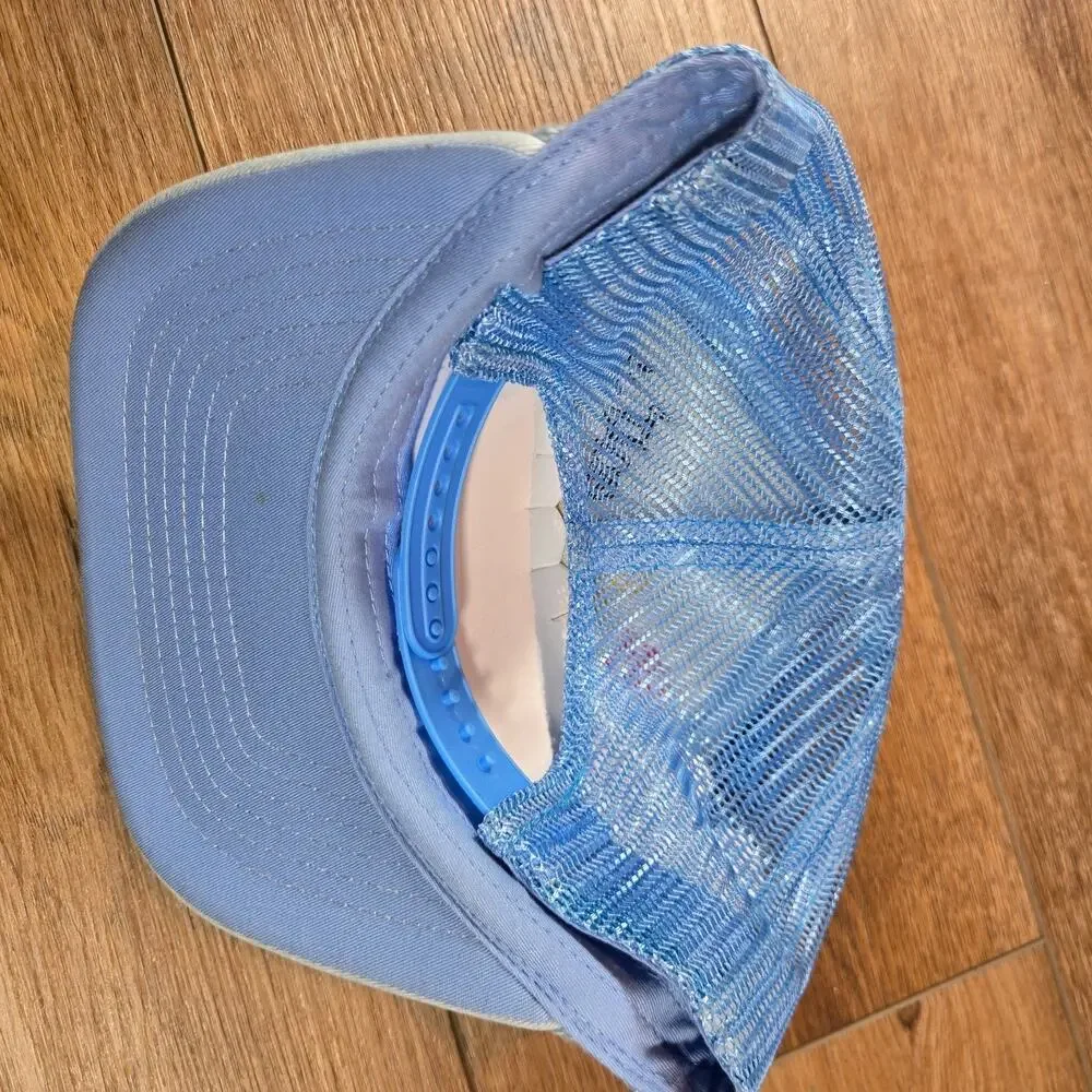 Savage Drip Goat Snapback Hat Blue Muka Baseball Cap Streetwear Graphic OS - Picture 3 of 7